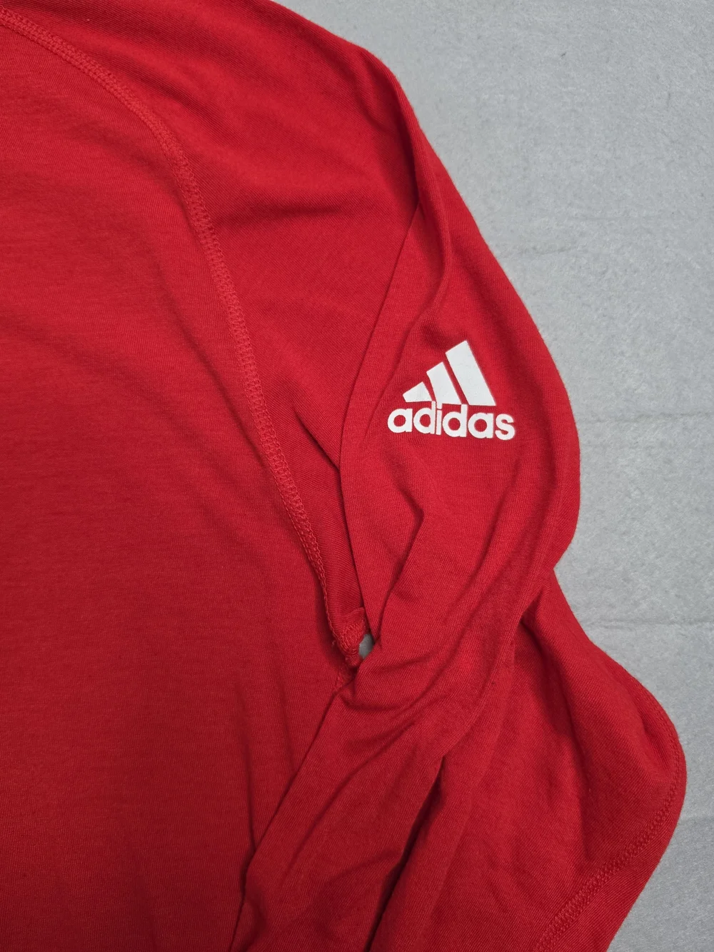 Adidas NHL Chicago Blackhawks Red Long-Sleeve Tee Large